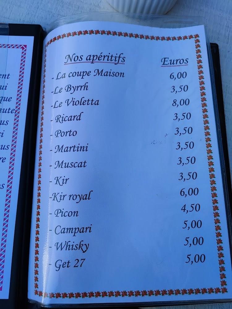 L'Entre Nous Ria sirach - Scan Menu 4