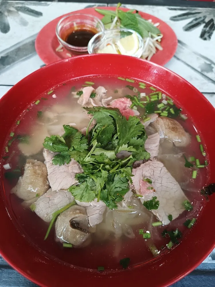Raw Beef Soup Pho