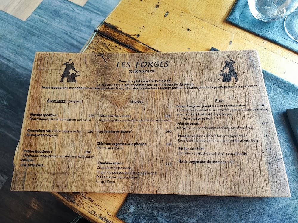 Les Forges - Scan Menu 4