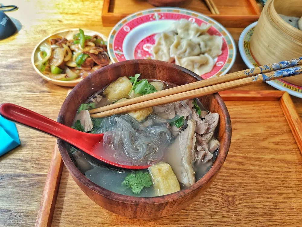 Soupe de Nouilles Au Porc Et Rein de Porc