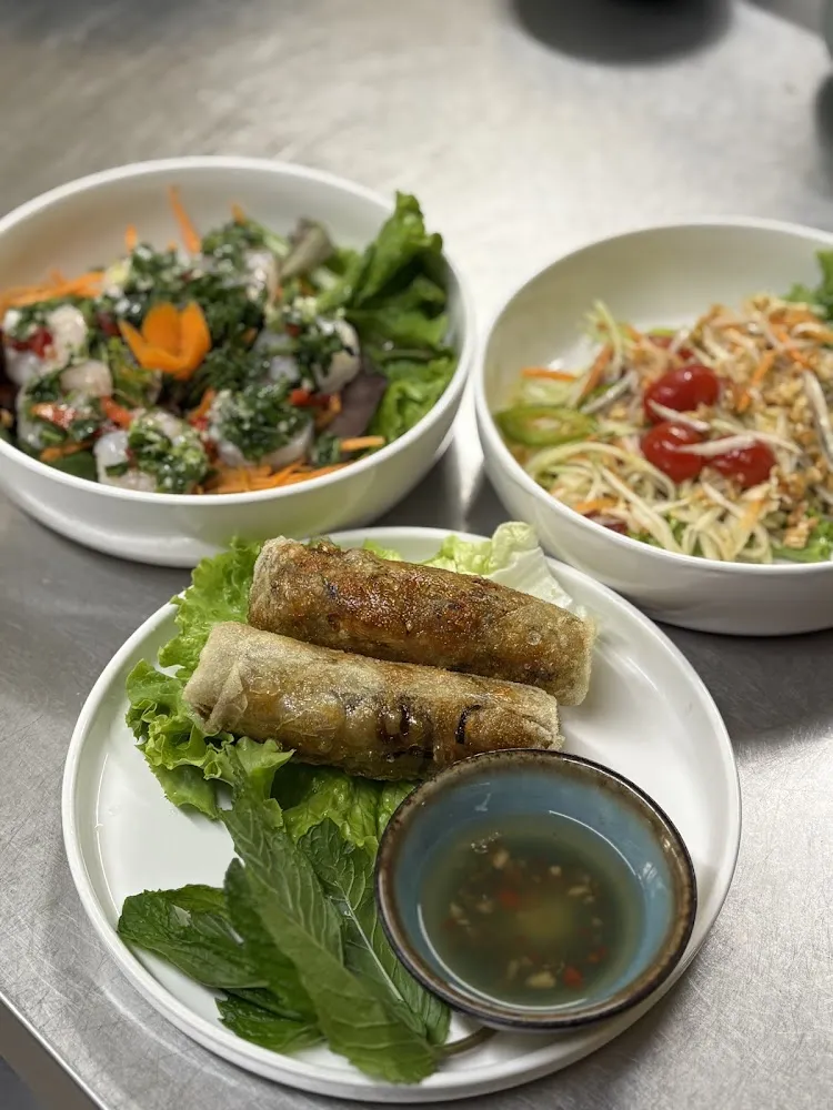 Assiette de Nems de Lucas