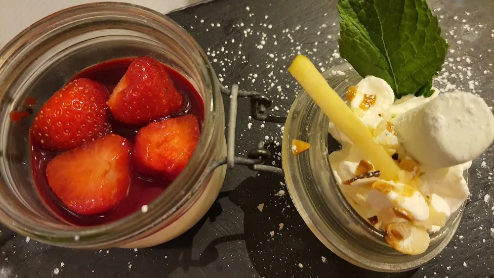 Pannacotta Aux Fruits Rouges