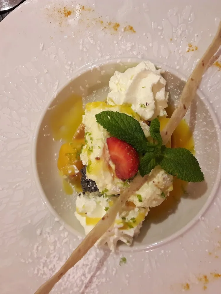 Tarte Mangue Glace Au Sésame