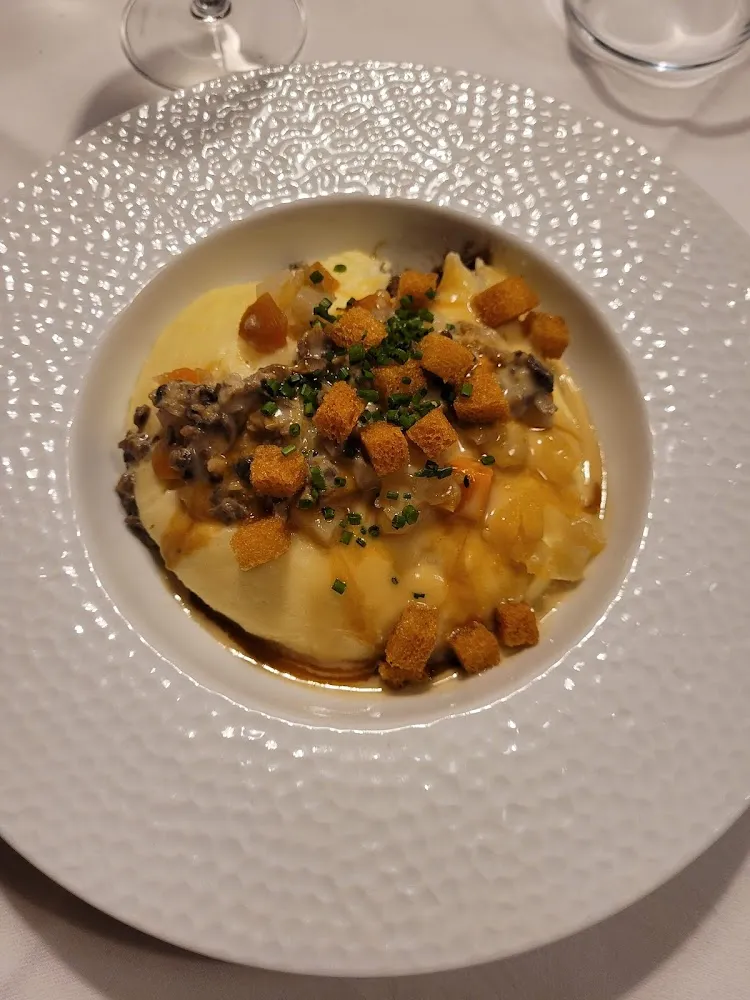 Parmentier de Bœf Cuisiné Au Foie Gras