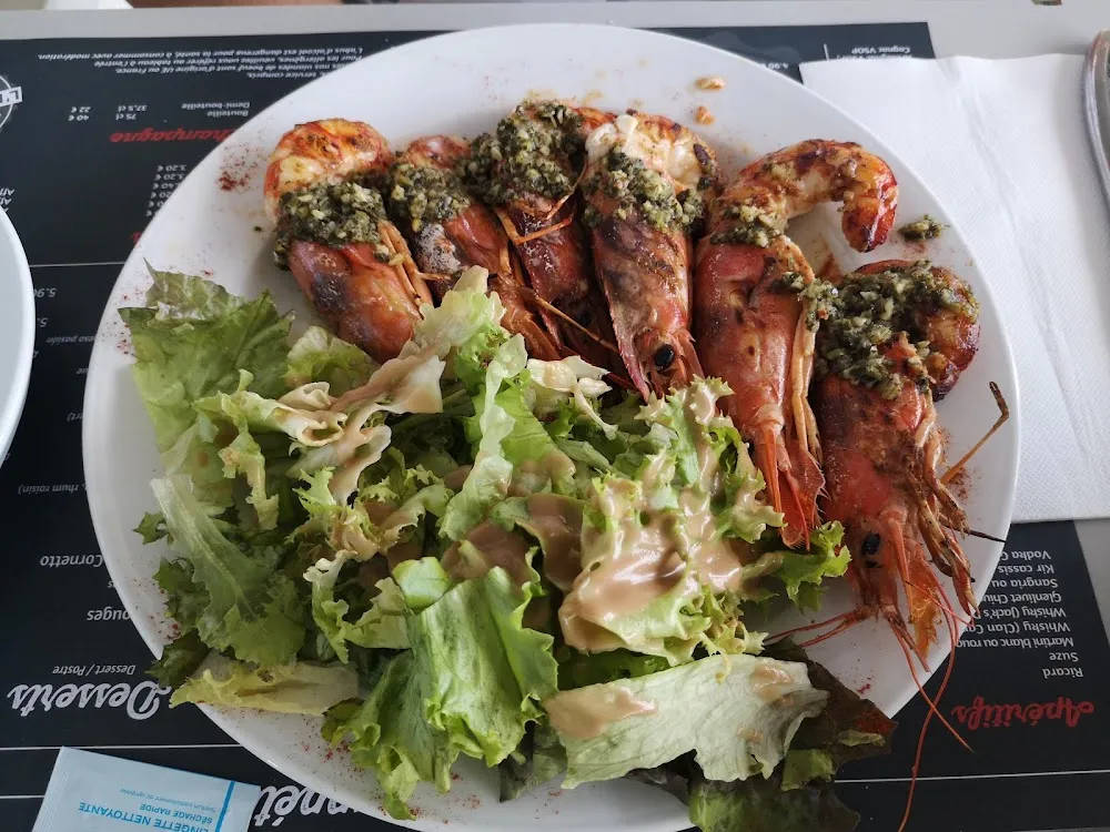 Gambas Grillées
