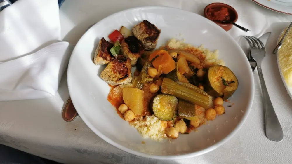 Couscous Brochette de Veau