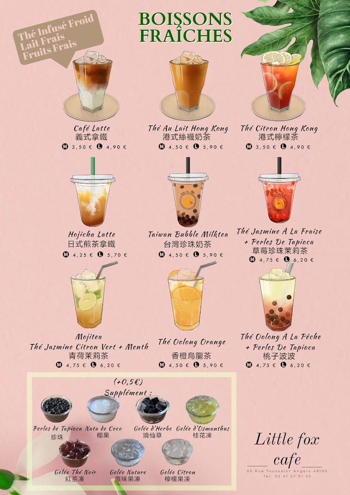 Little Fox Café - Scan Menu 1