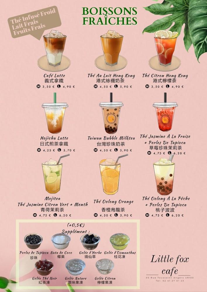 Little Fox Café - Scan Menu 2