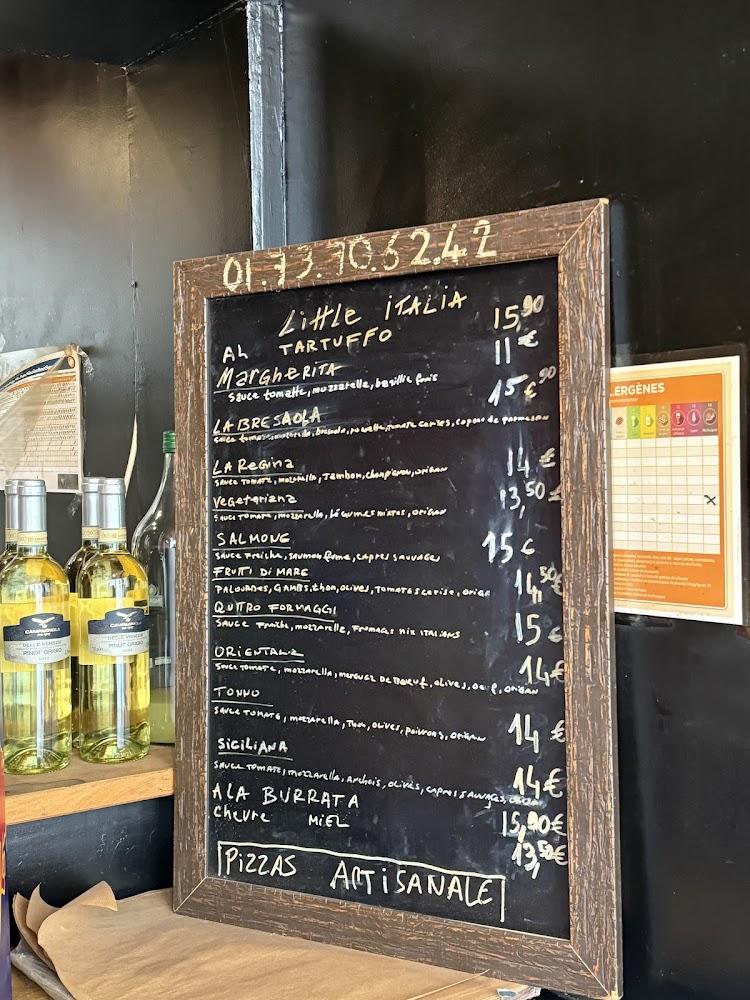 Little Italia - Scan Menu 1