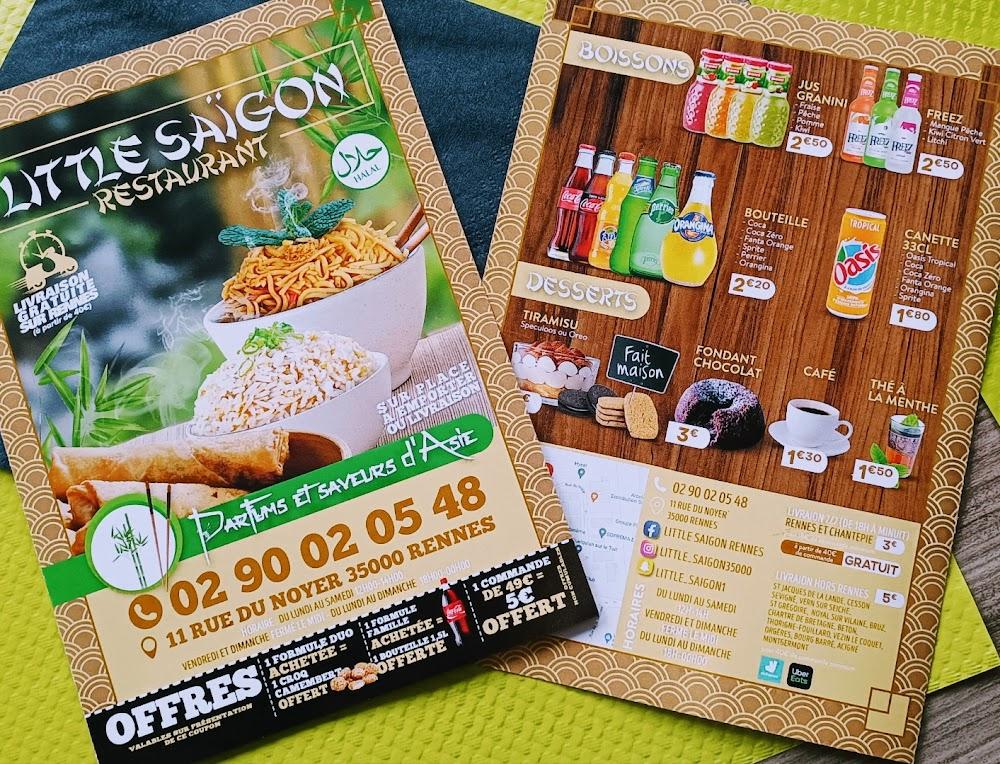 Little Saigon ASIAN STREET FOOD - Scan Menu 2