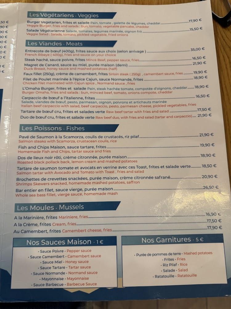 L'Omaha Restaurant - Scan Menu 4