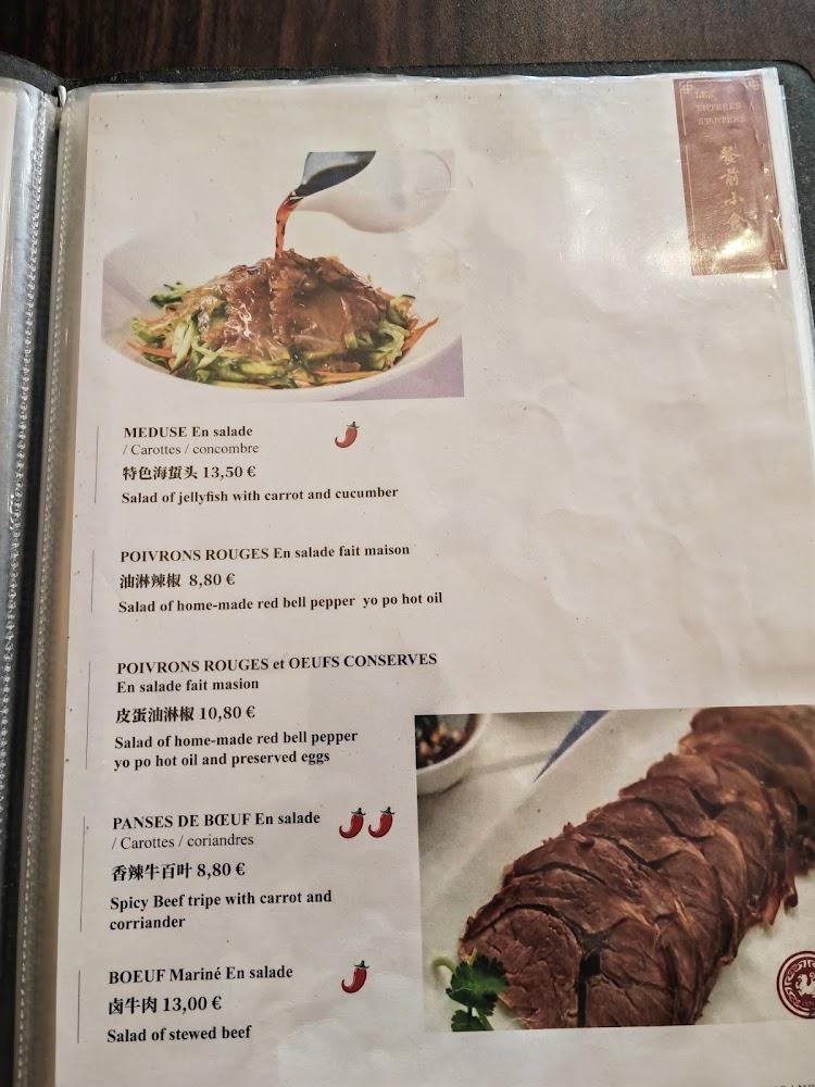 L'Orient d'Or - Scan Menu 2