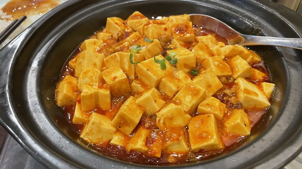 Tofu Mapo Porc Haché Ails Pilés fr Mapo Tofu En 麻婆豆腐