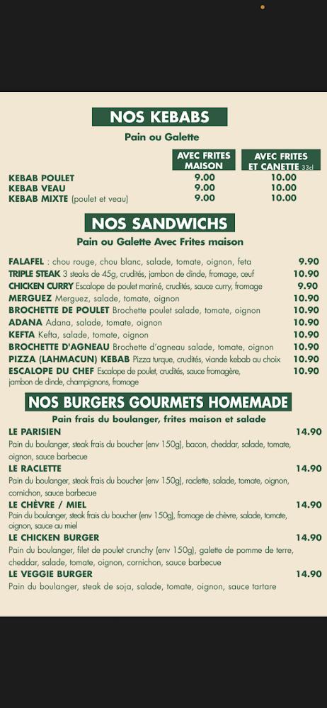 Los Brothers Kebab Grillades - Scan Menu 1