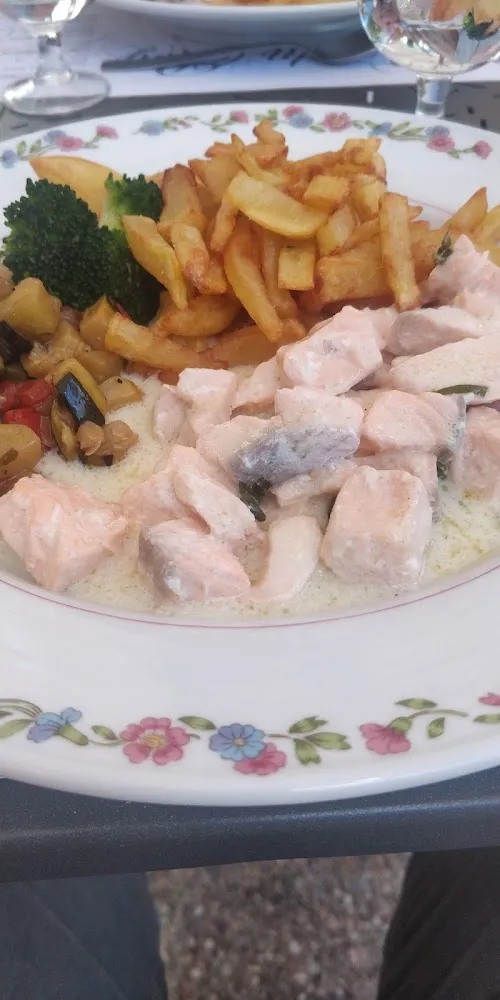 Saumon Frites Maison