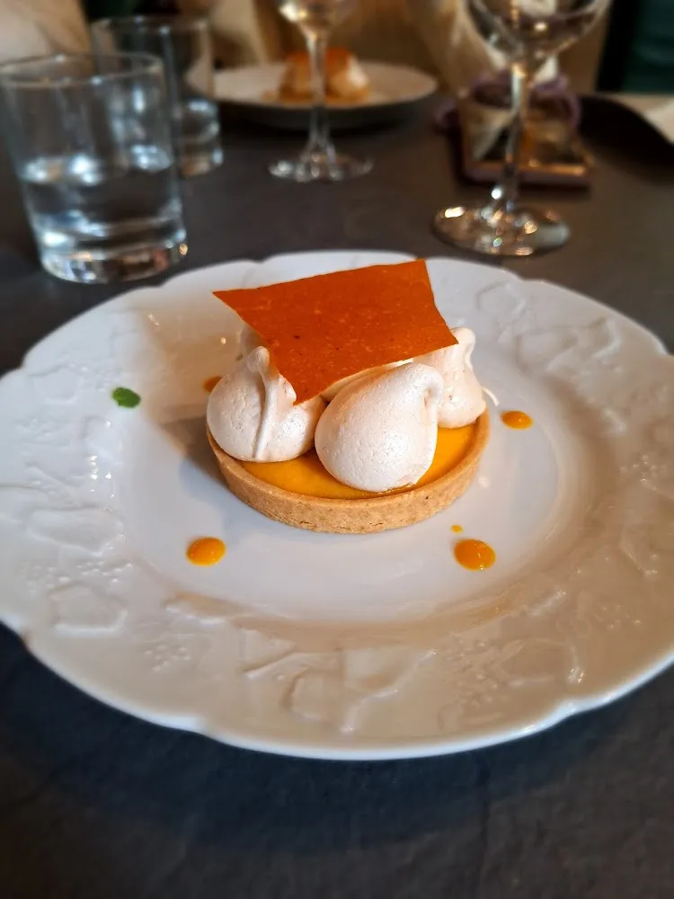 Tarte Potiron Meringuée