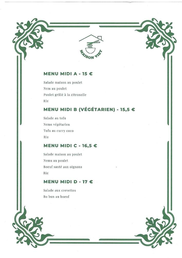 MAISON VIET - Scan Menu 4