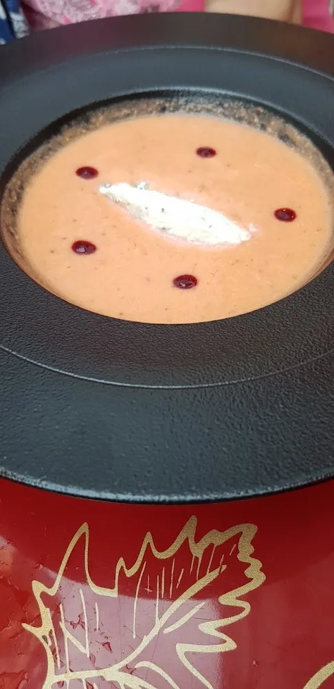 Gaspacho de Tomates À la Fraise