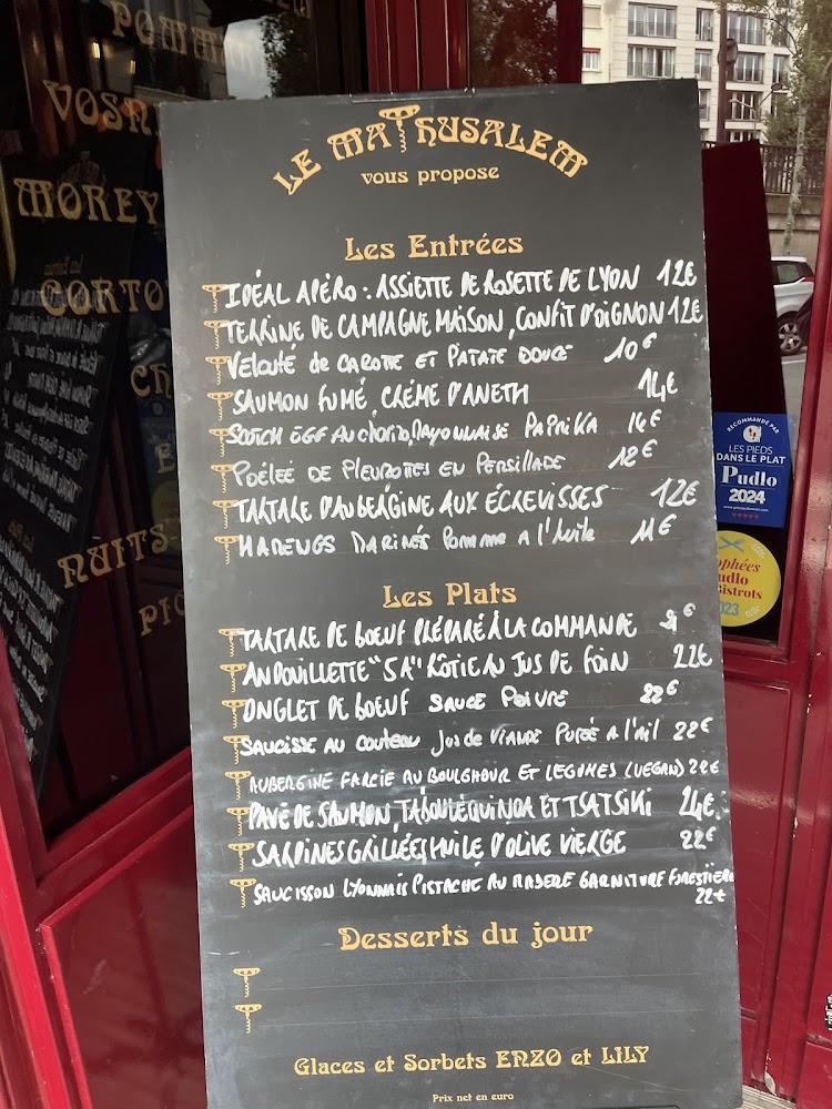 Mathusalem - Scan Menu 4