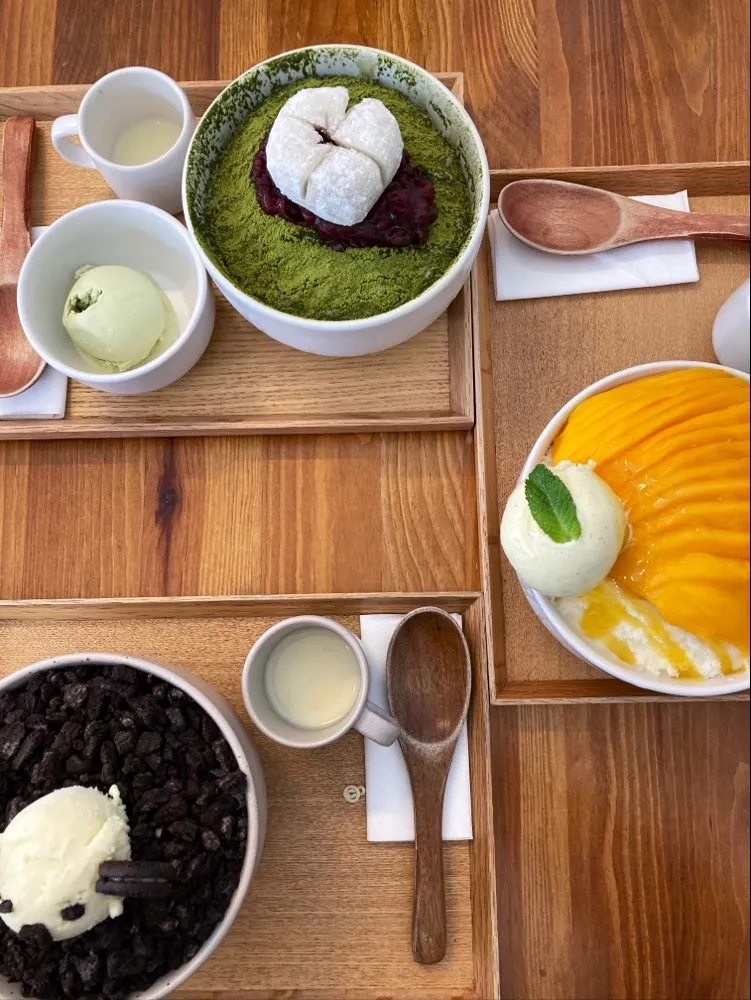 Bingsu Au Thé Vert