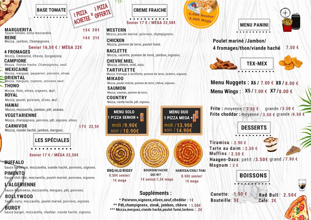 Mikado Pizza - Scan Menu 1