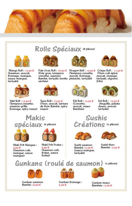 MIKASE - Sushi - Scan Menu 3