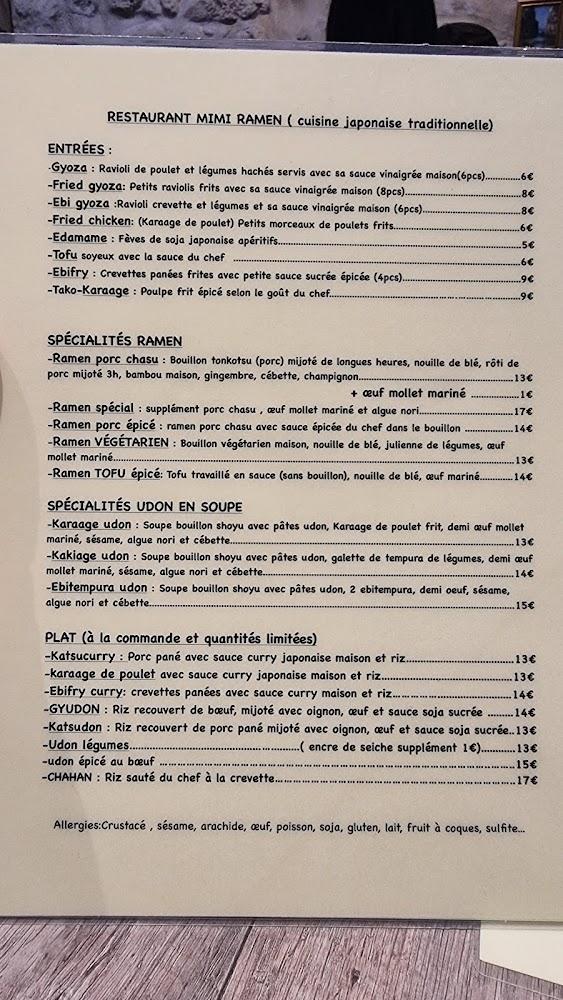Mimi Ramen - Scan Menu 4