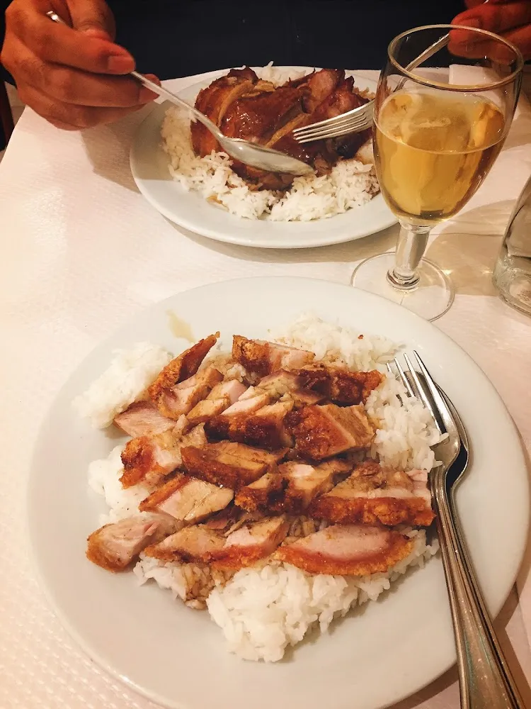 Crispy Pork with Rice