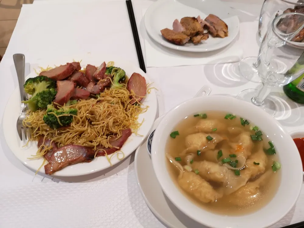 Soupe de Raviolis de Crevette