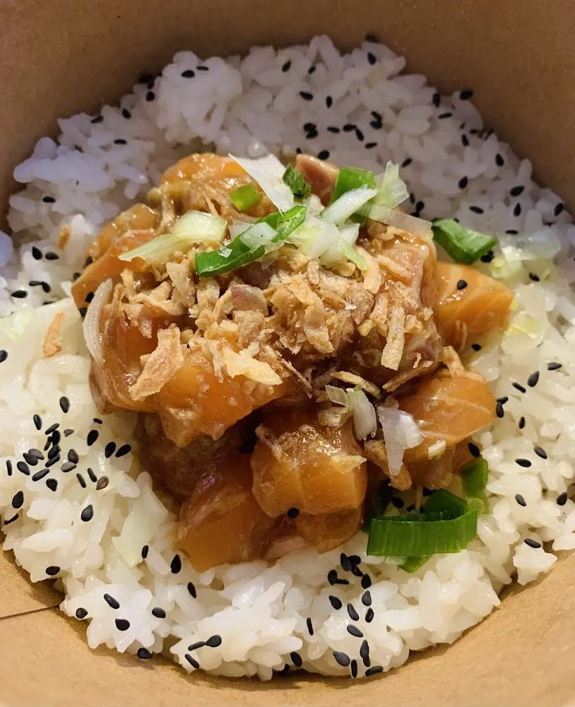 Salmon Tartare and Rice