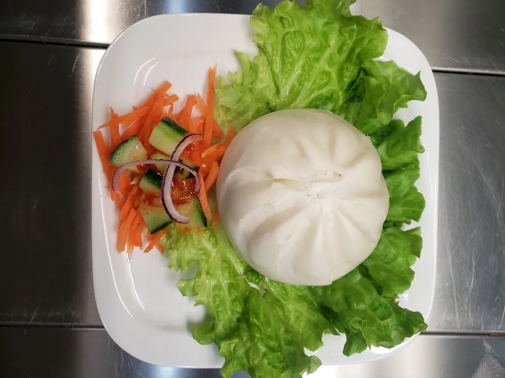 Brioche Vietnamienne Au Porc À la Vapeur