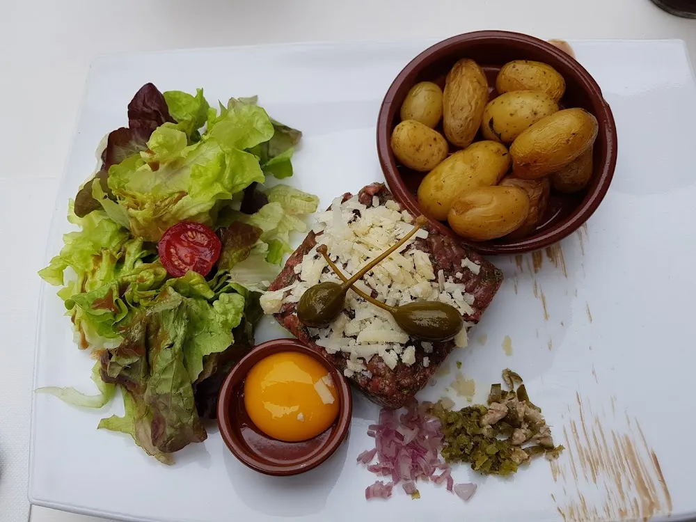 Tartare de Bœuf À l'italienne