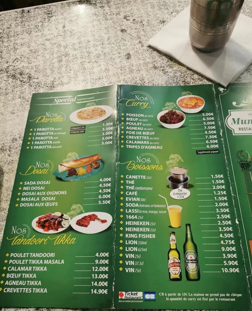 Muniyandi Vilas - Scan Menu 2