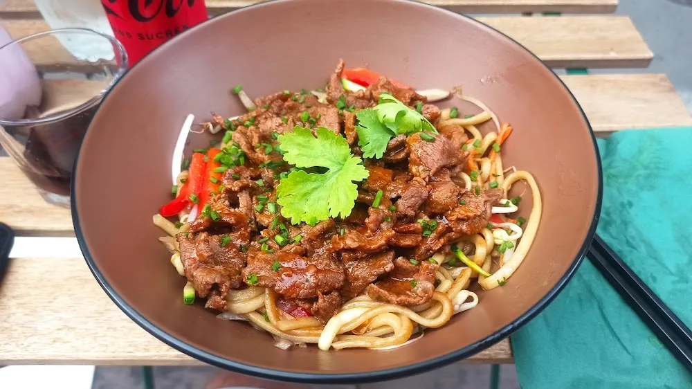 Nouilles Au Boeuf Satay