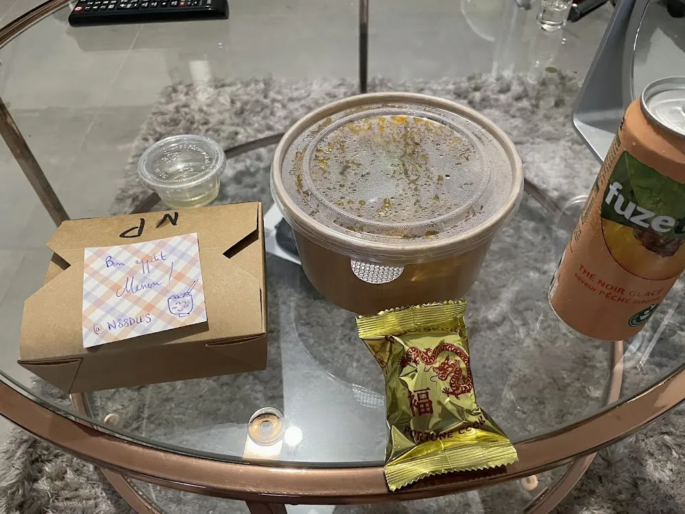 Nouilles Bœuf Satay