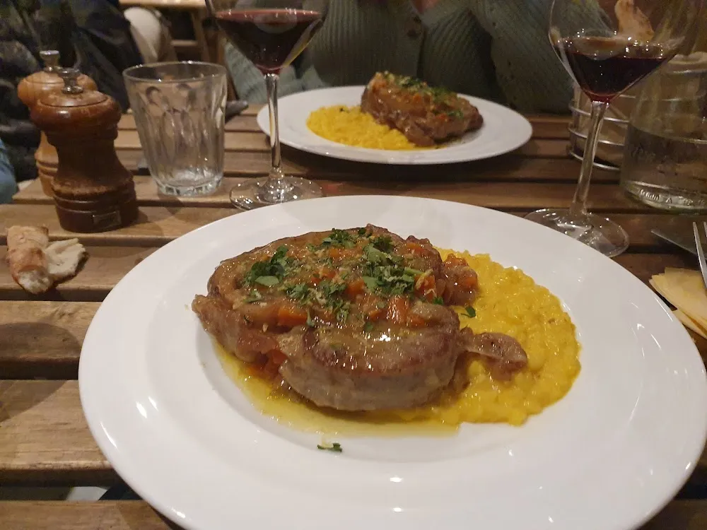Osso Buco Et Risotto Safrané