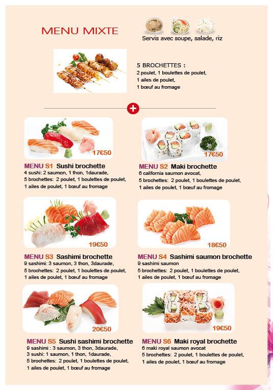 Nagoya Sushi Rouen - Restaurant japonais - Scan Menu 3