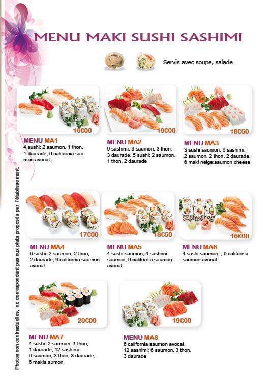 Nagoya Sushi Rouen - Restaurant japonais - Scan Menu 4