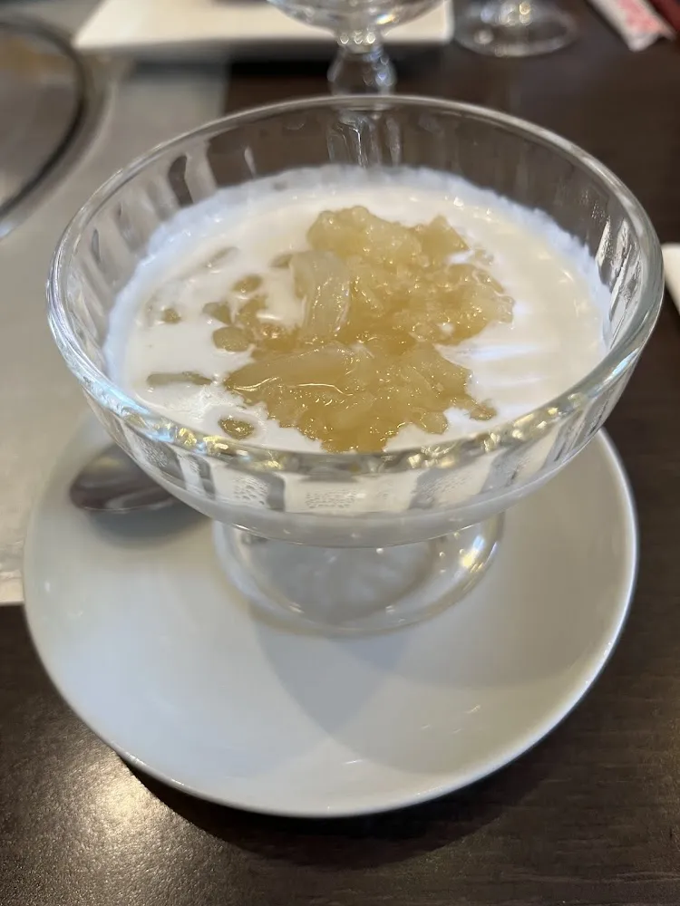 Dessert Maison Riz Gluant Au Lait de Coco