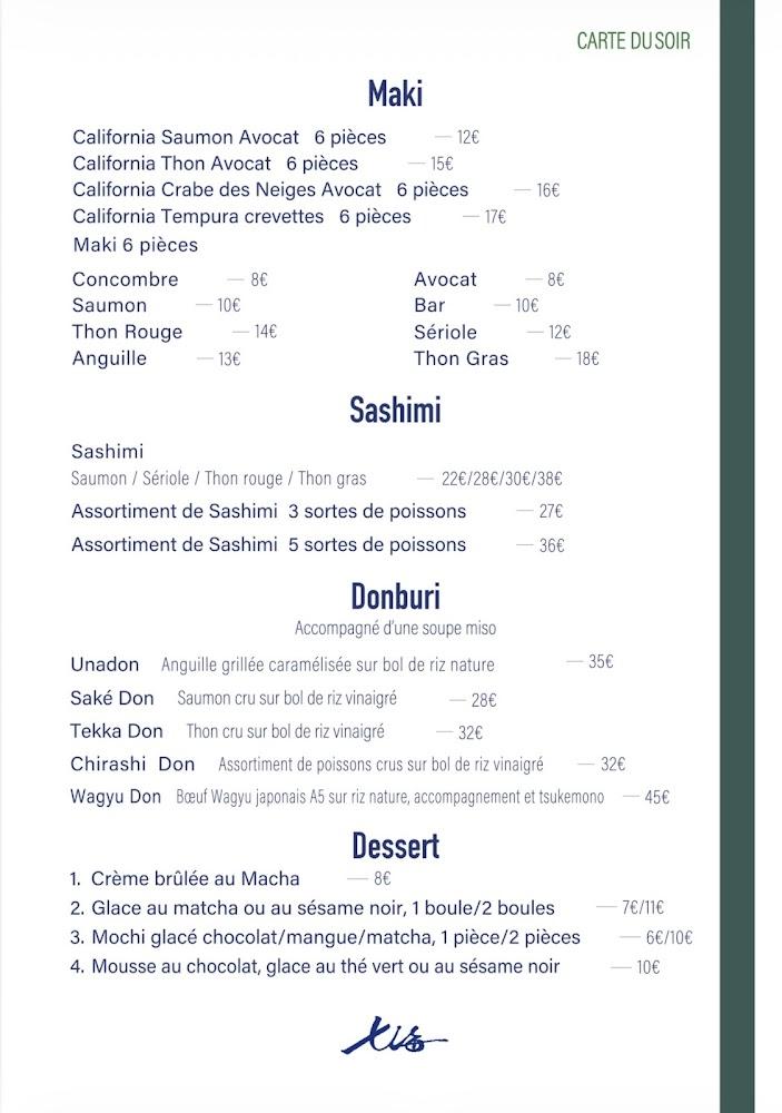 Nanaumi - Scan Menu 2