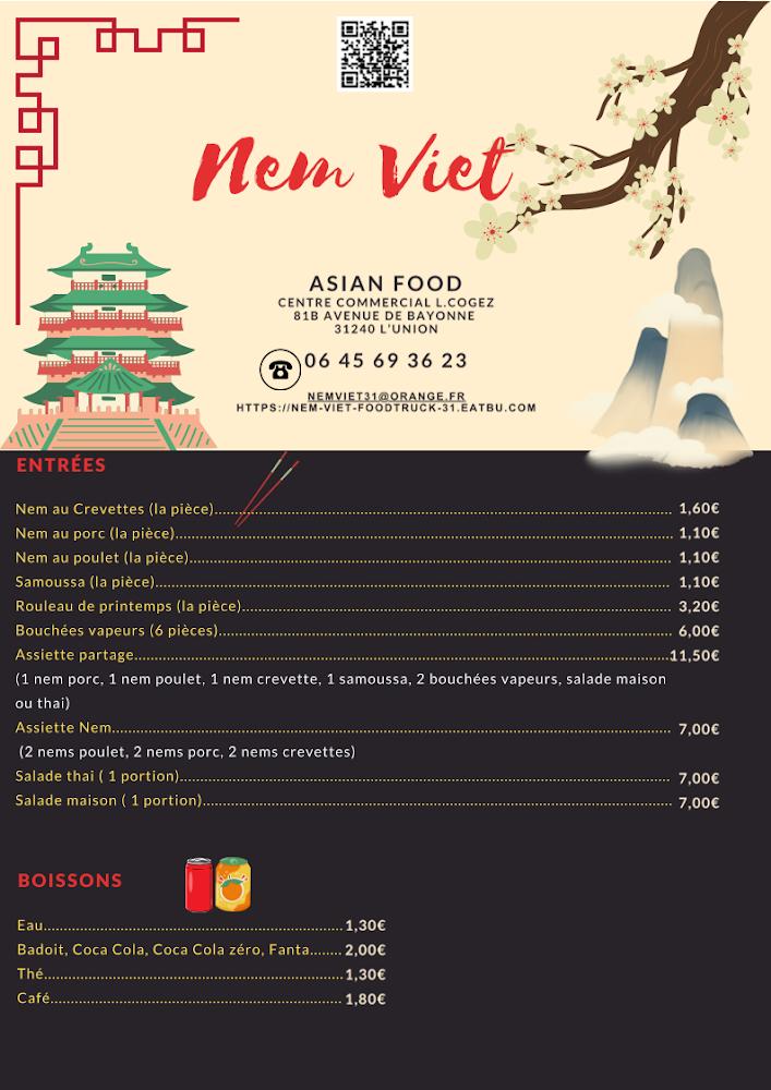 Nem Viet - Scan Menu 3