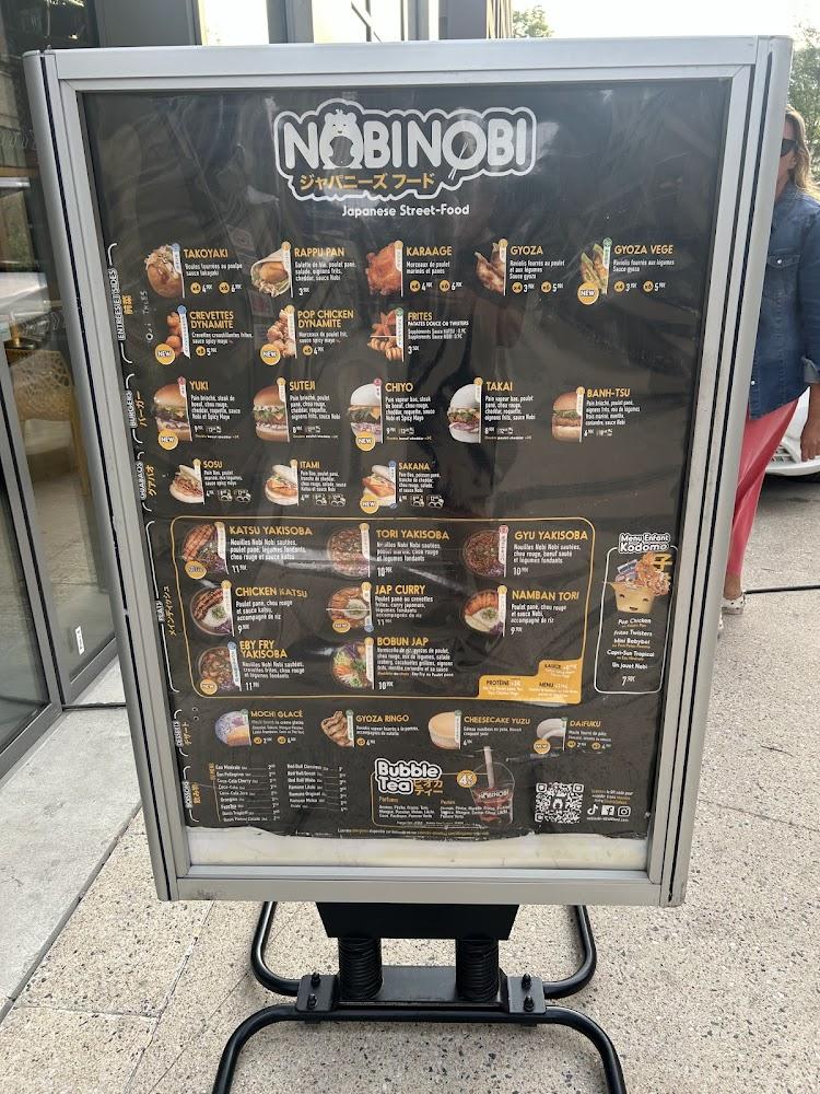 Nobi Nobi Bobigny - Scan Menu 2