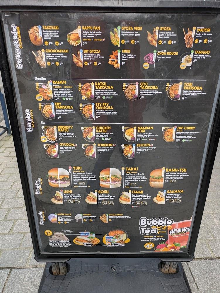 Nobi Nobi Saint Brieuc - Scan Menu 2