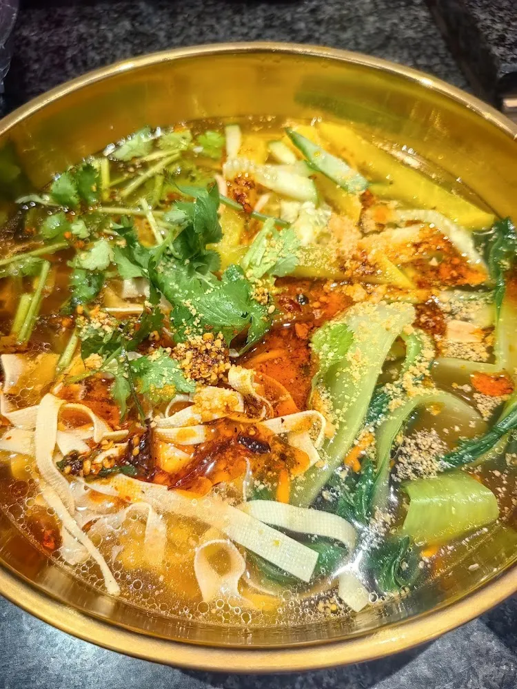 Soupe de Nouilles Végétariennes