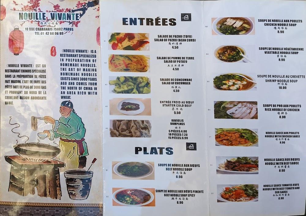 Nouille Vivante - Scan Menu 3
