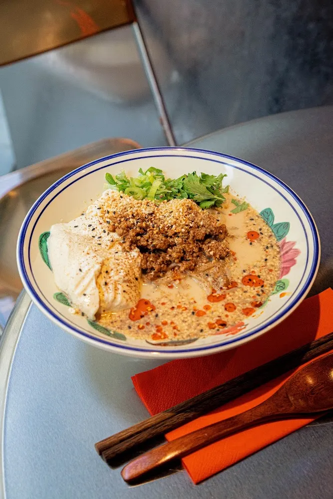 dan-dan soja 豆乳汤担担面