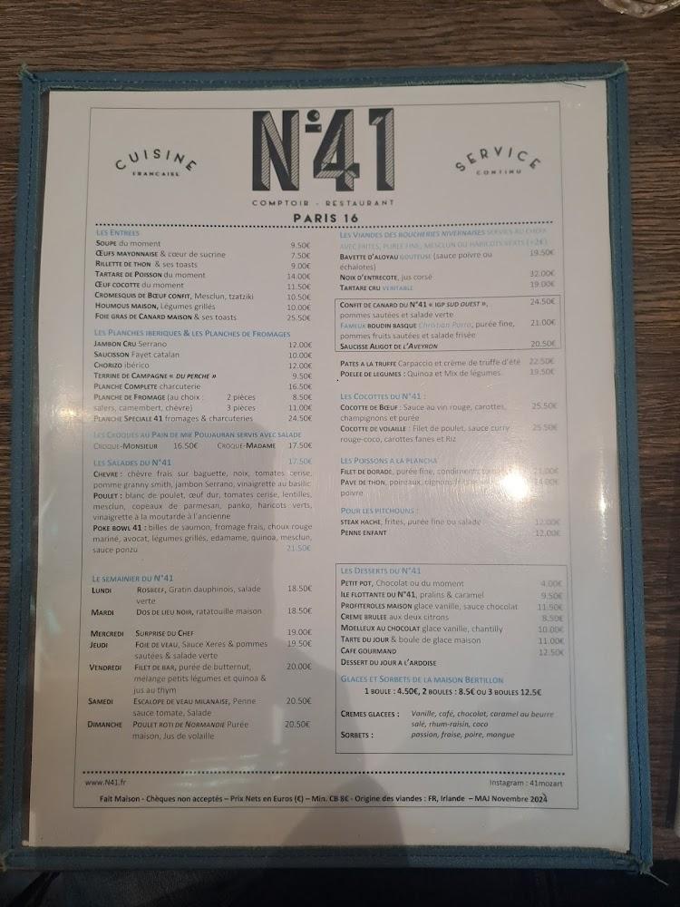 Numéro 41 - Scan Menu 2