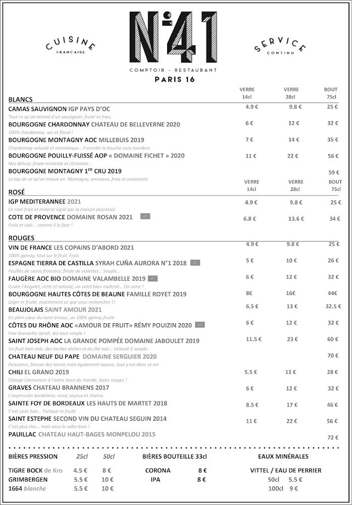 Numéro 41 - Scan Menu 4