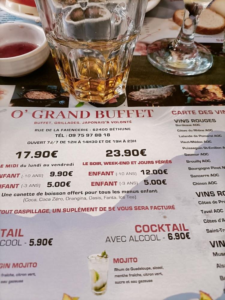 Ô Grand Buffet - Scan Menu 2