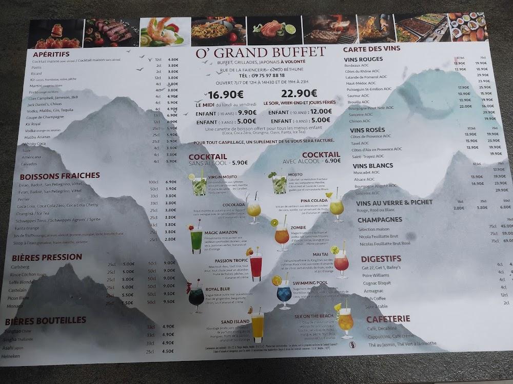 Ô Grand Buffet - Scan Menu 3